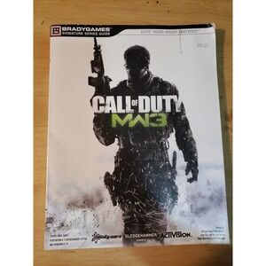 Bradygames Call of Duty MW3 Signature Series Official Strategy Guide 2011